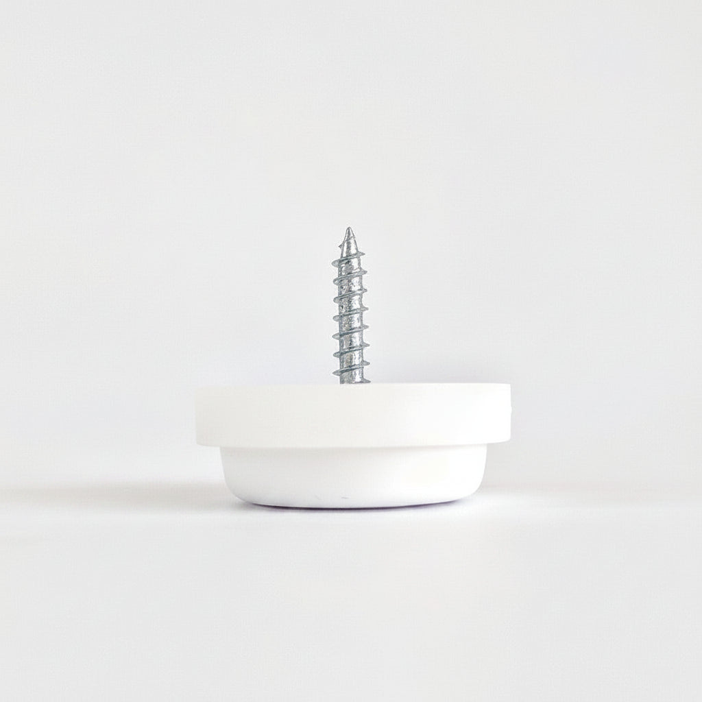 Non-Slip Furniture Feet available in Black, White & Brown in 24mm & 28mm | Made in Germany | Keay Vital Parts - Keay Vital Parts