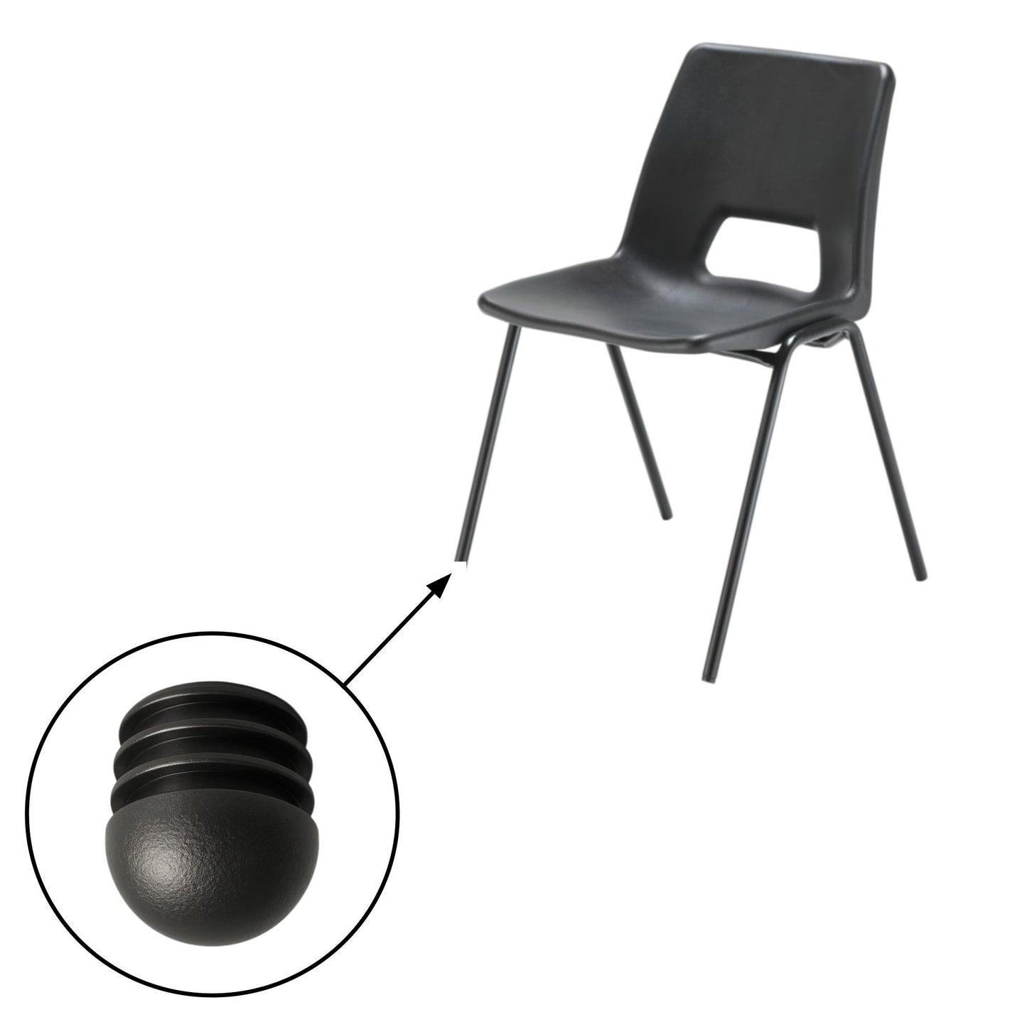 Round Domed Tube Inserts, Available in Many Sizes | Made in Germany | Keay Vital Parts