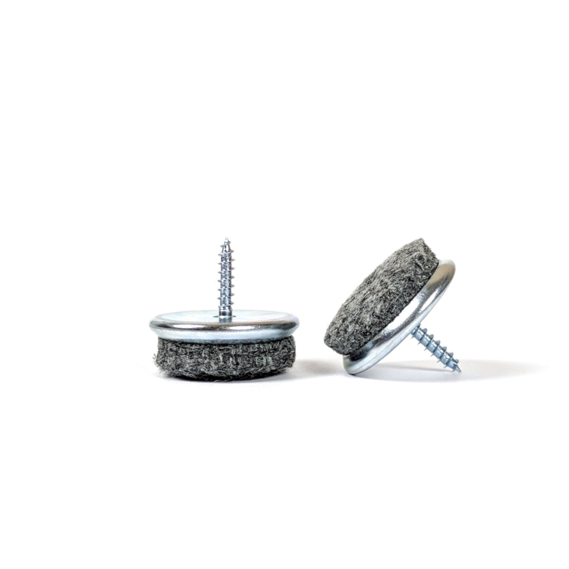 Felt Furniture Pads 18mm, 20mm, 22mm, 24mm, 28mm, 30mm & 35mm (Steel Base) | Made in Germany | Keay Vital Parts - Keay Vital Parts