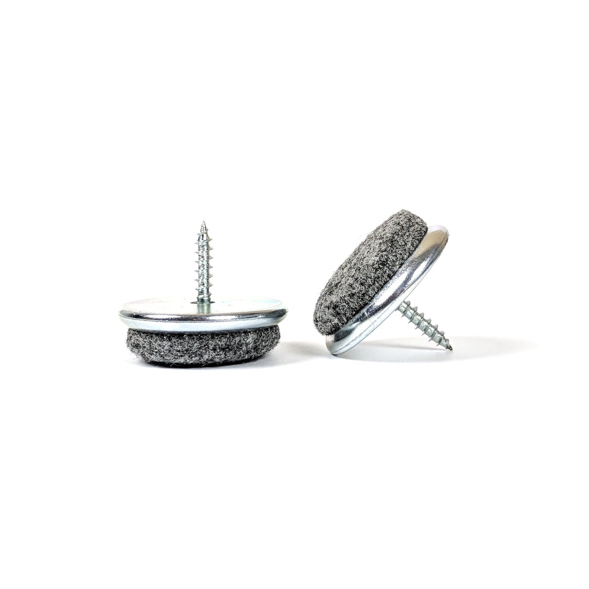 Felt Furniture Pads 18mm, 20mm, 22mm, 24mm, 28mm, 30mm & 35mm (Steel Base) | Made in Germany | Keay Vital Parts - Keay Vital Parts