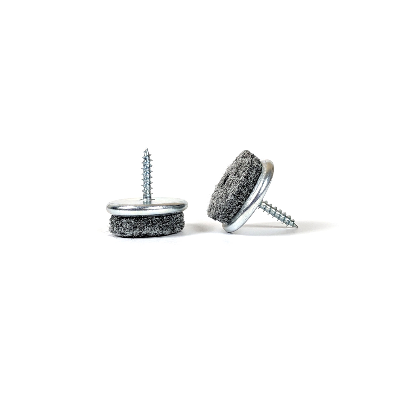 Felt Furniture Pads 18mm, 20mm, 22mm, 24mm, 28mm, 30mm & 35mm (Steel Base) | Made in Germany | Keay Vital Parts - Keay Vital Parts