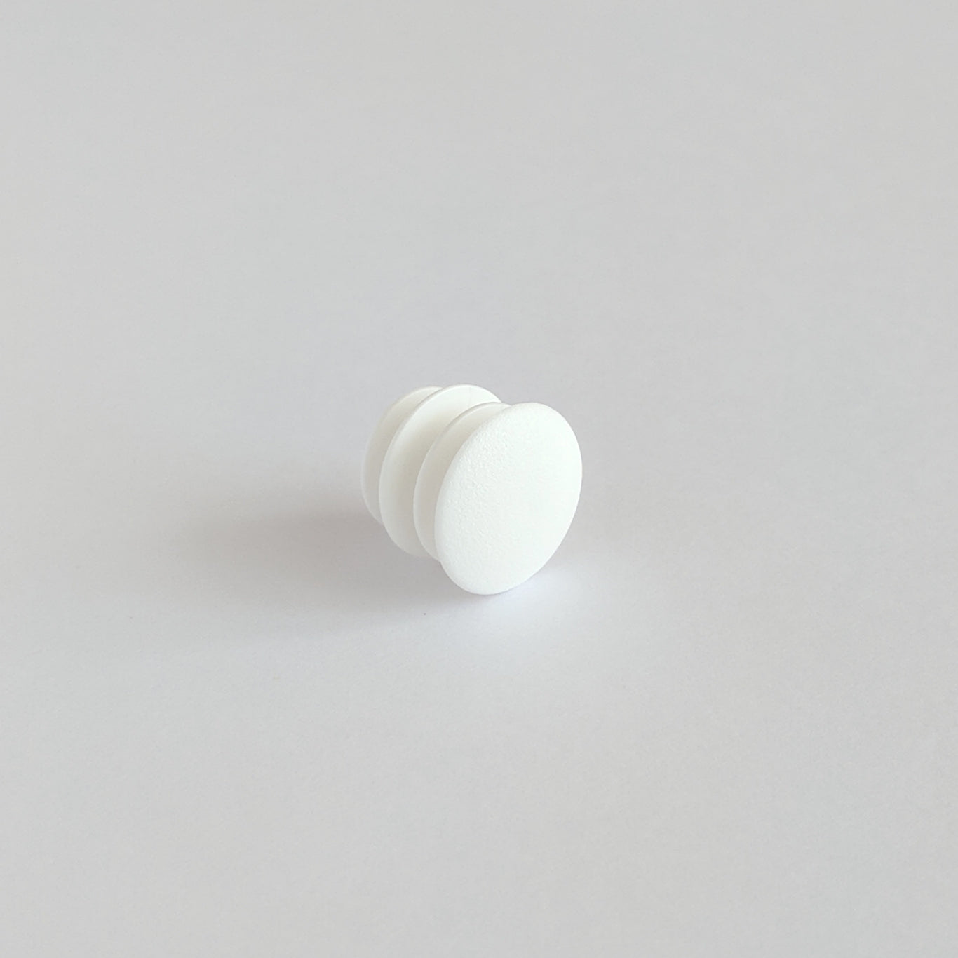 13mm Low Domed Round Tube Inserts (Available in Black or White) | Made in Germany | Keay Vital Parts