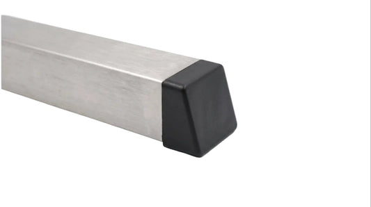 Domed & Angled Square Tube Inserts Glides | Made in Germany | Keay Vital Parts