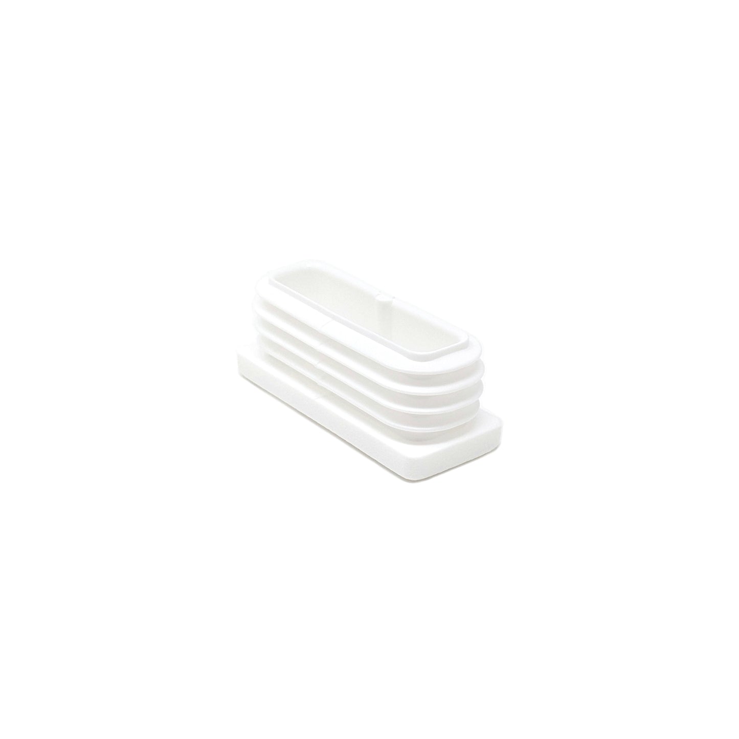 50x20mm Rectangular Tube Inserts (Available in Black, White & Grey) | Made in Germany | Keay Vital Parts - Keay Vital Parts