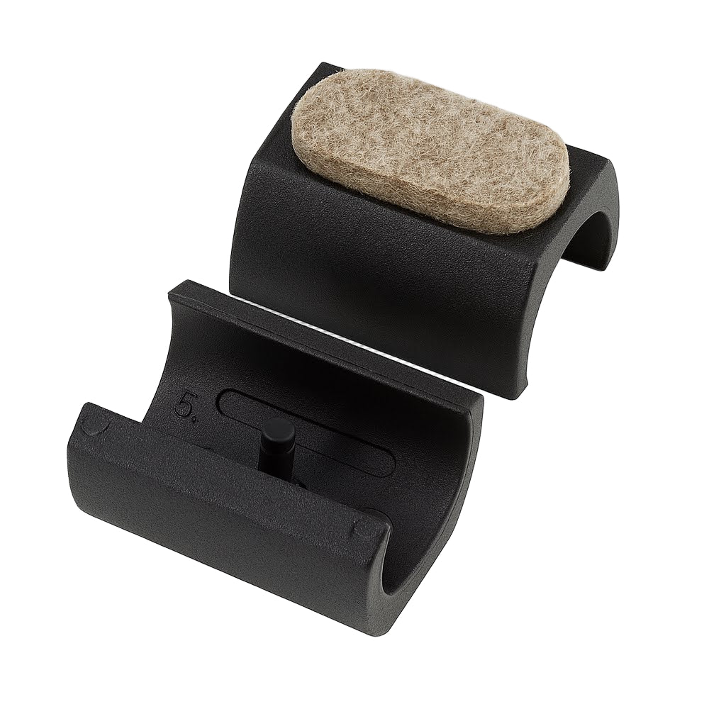 Felt Saddle Glides for Skid & Sled Base Chairs | Made in Germany | Keay Vital Parts