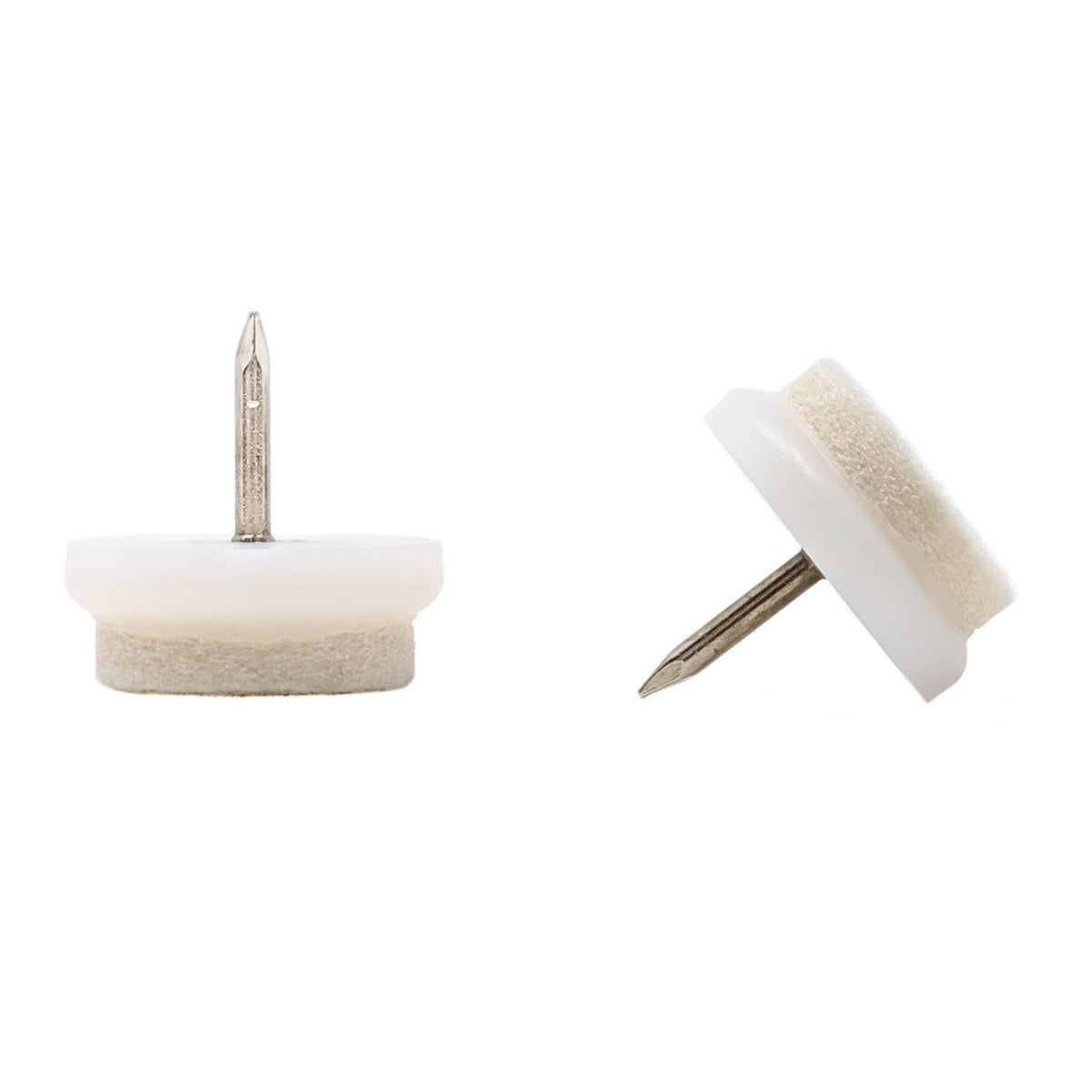 Felt Furniture Pads (Stiffened Wool) Nail-On 17mm, 21mm, 24mm, 27mm, 32mm | Made in Germany | Keay Vital Parts - Keay Vital Parts