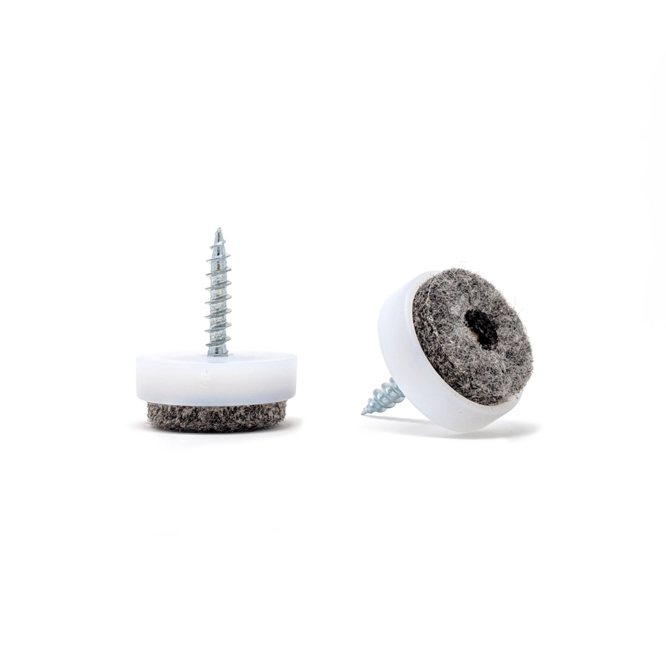 Felt Furniture Pads 20mm, 24mm, 28mm, 40mm Screw On | Made in Germany | Keay Vital Parts - Keay Vital Parts