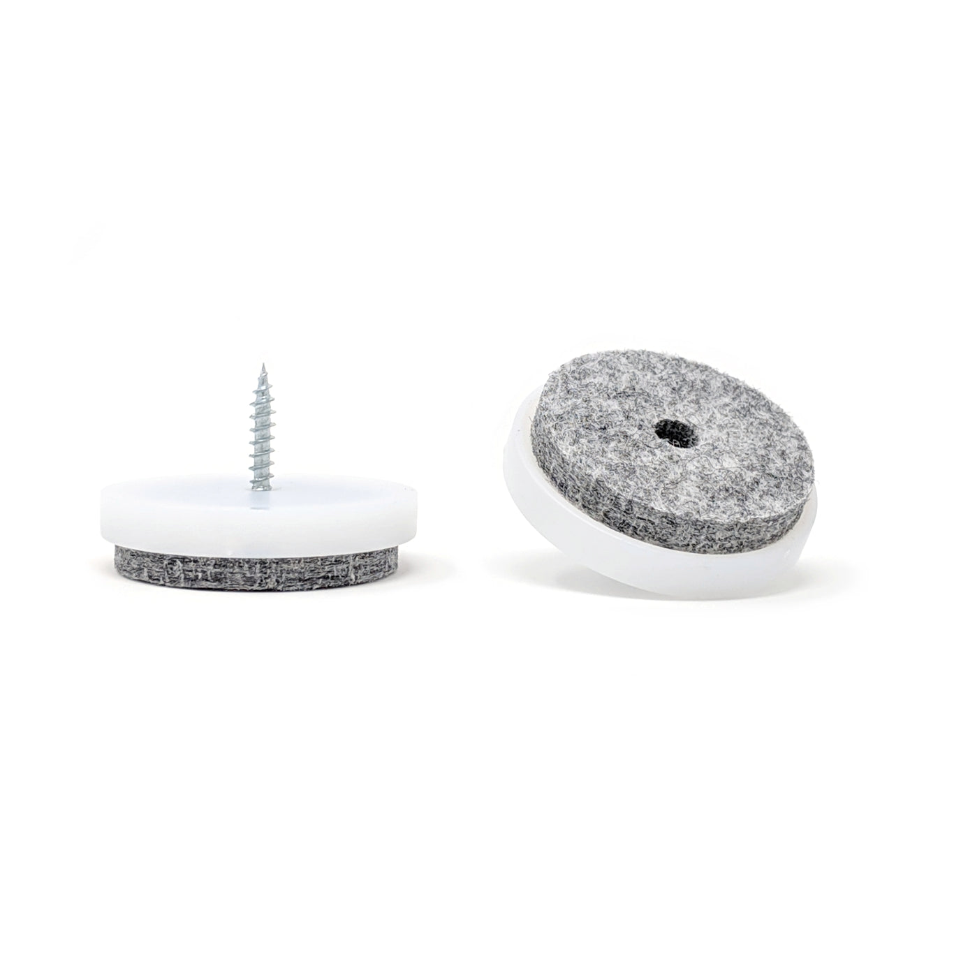 Felt Furniture Pads 20mm, 24mm, 28mm, 40mm Screw On | Made in Germany | Keay Vital Parts - Keay Vital Parts