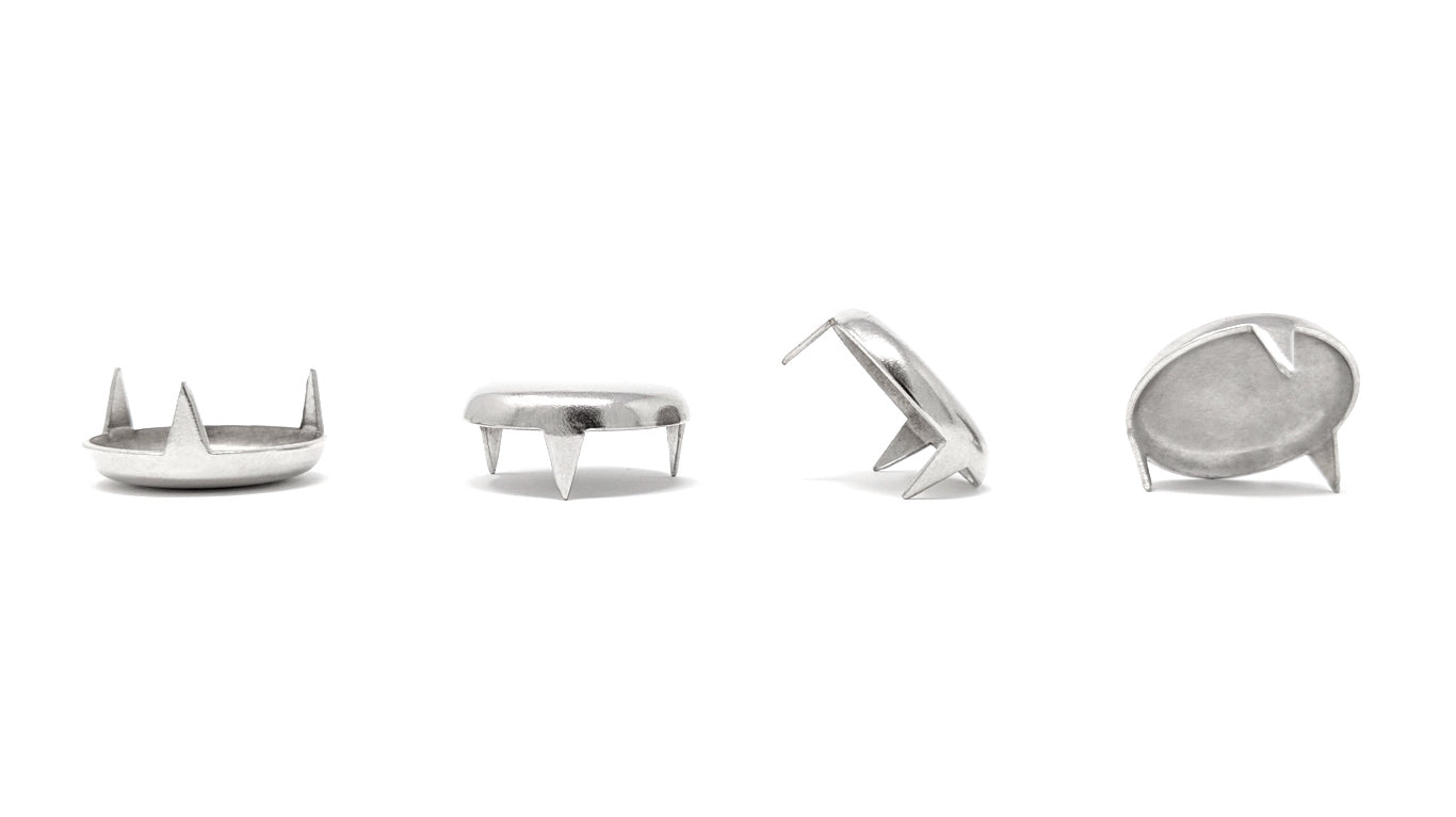 24mm Pronged Nickel Plated Nail in Glides - Made in Germany - Keay Vital Parts