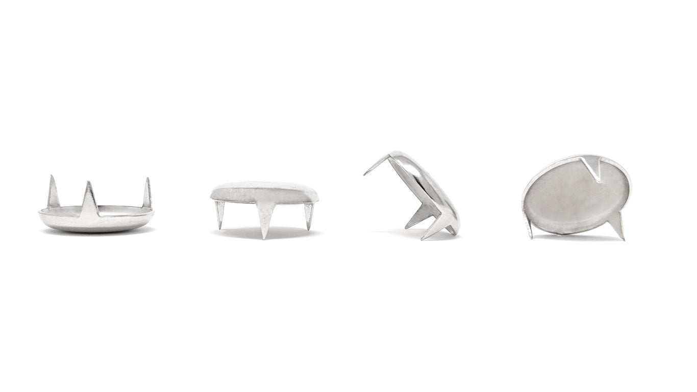 27mm Pronged Nickel Plated Nail in Glides - Made in Germany - Keay Vital Parts