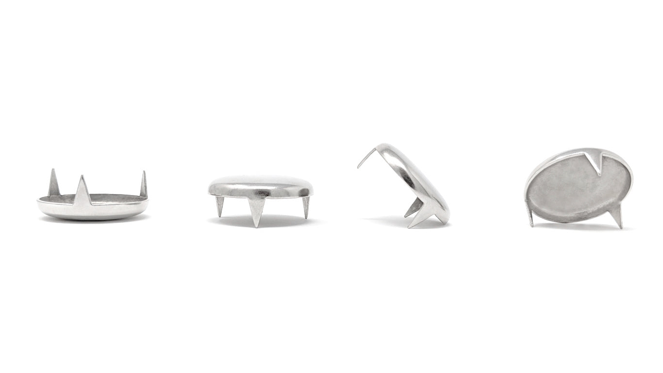 30mm Pronged Nickel Plated Nail in Glides - Made in Germany - Keay Vital Parts
