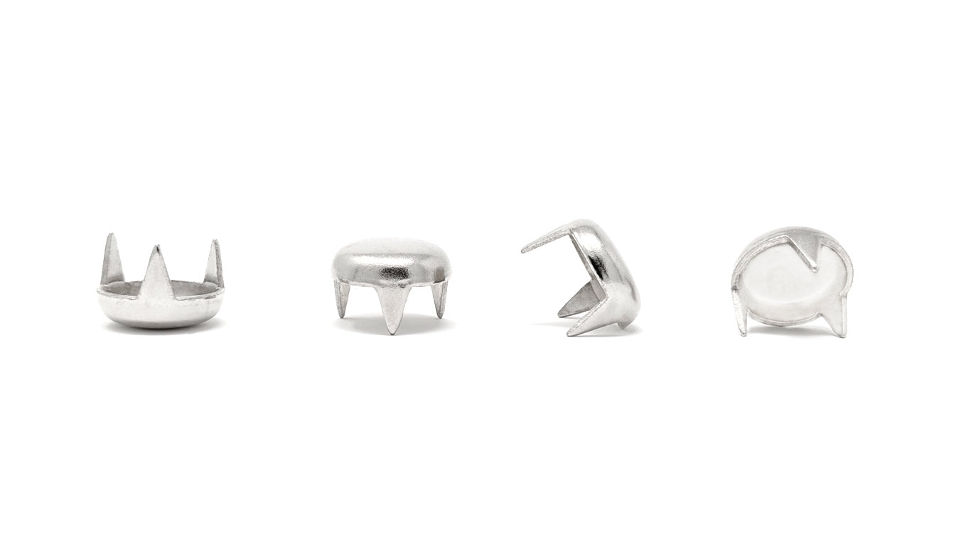 13mm Pronged Nickel Plated Nail in Glides - Made in Germany - Keay Vital Parts