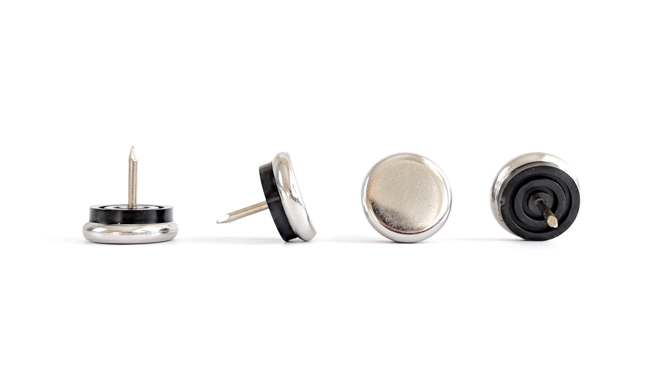 23mm Stainless Steel Furniture Gliders - Made in Germany - Keay Vital Parts