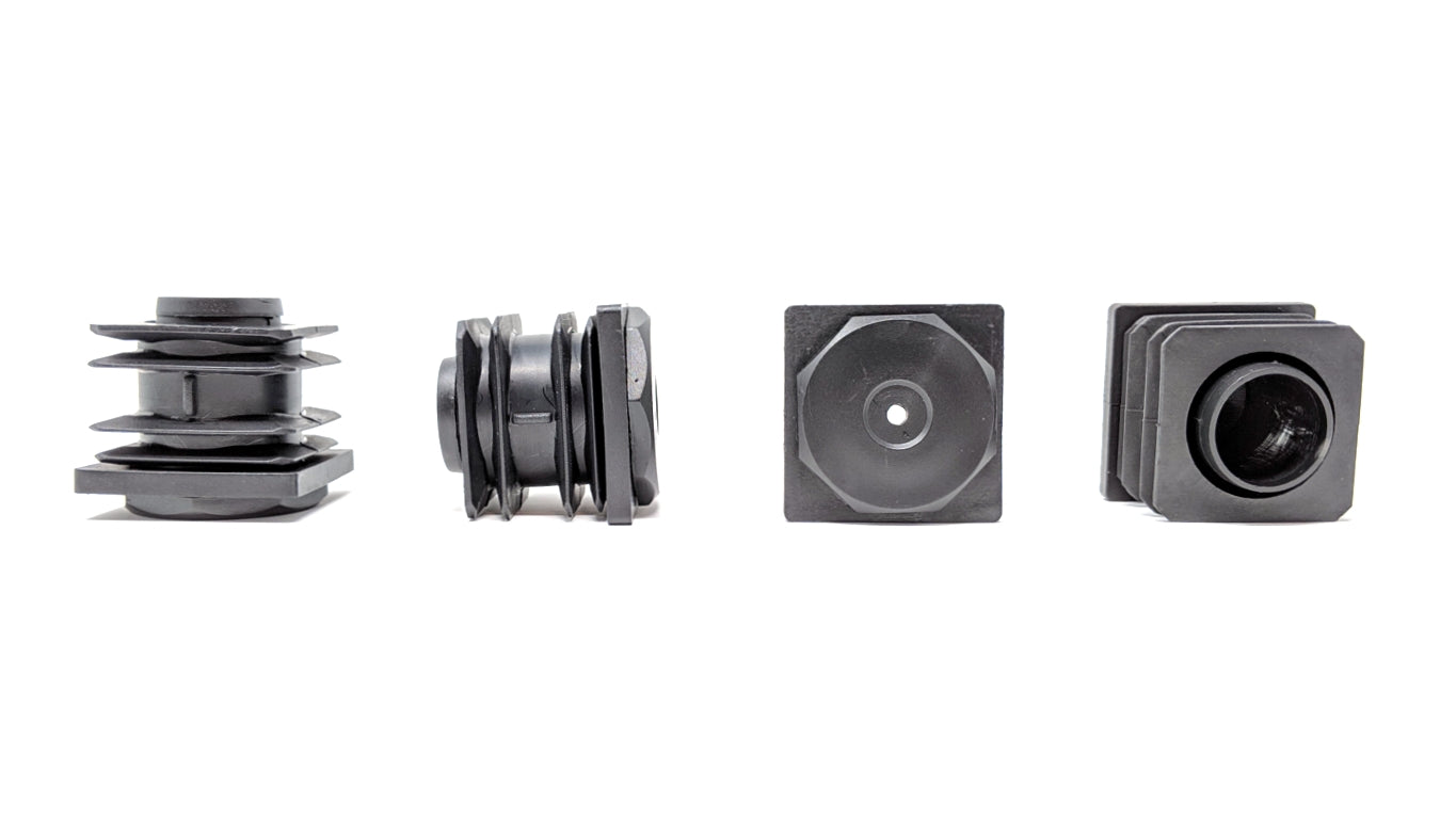 Square Tube Inserts 45mm x 45mm Height Adjustable | Made in Germany | Keay Vital Parts - Keay Vital Parts