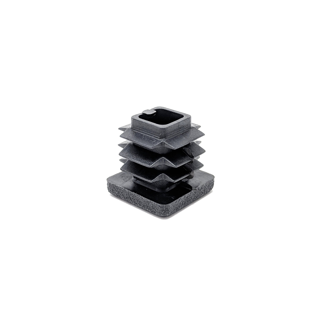 Square Tube Inserts 15mm x 15mm Black | Made in Germany | Keay Vital Parts - Keay Vital Parts