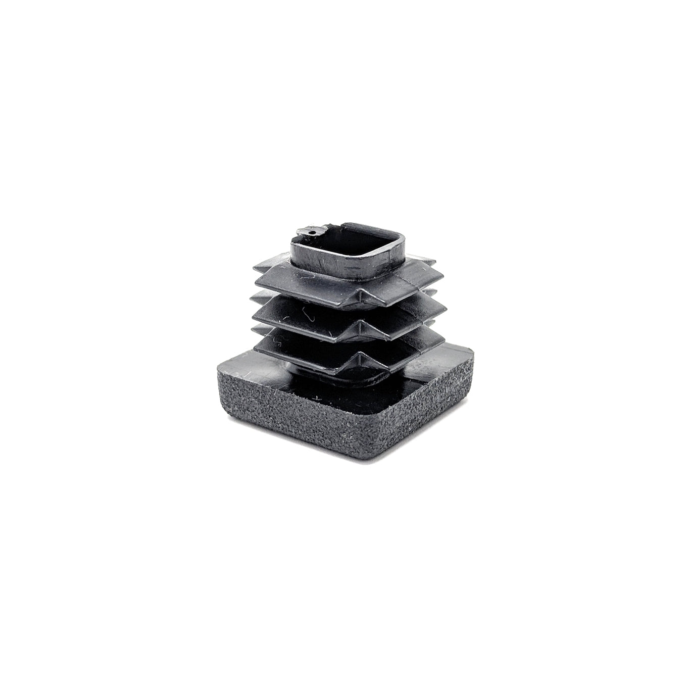 Square Tube Inserts 18mm x 18mm Black | Made in Germany | Keay Vital Parts - Keay Vital Parts
