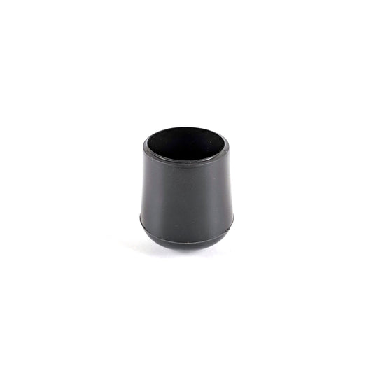 19mm Black Rubber Ferrules with Steel Base Insert - Made in Germany - Keay Vital Parts