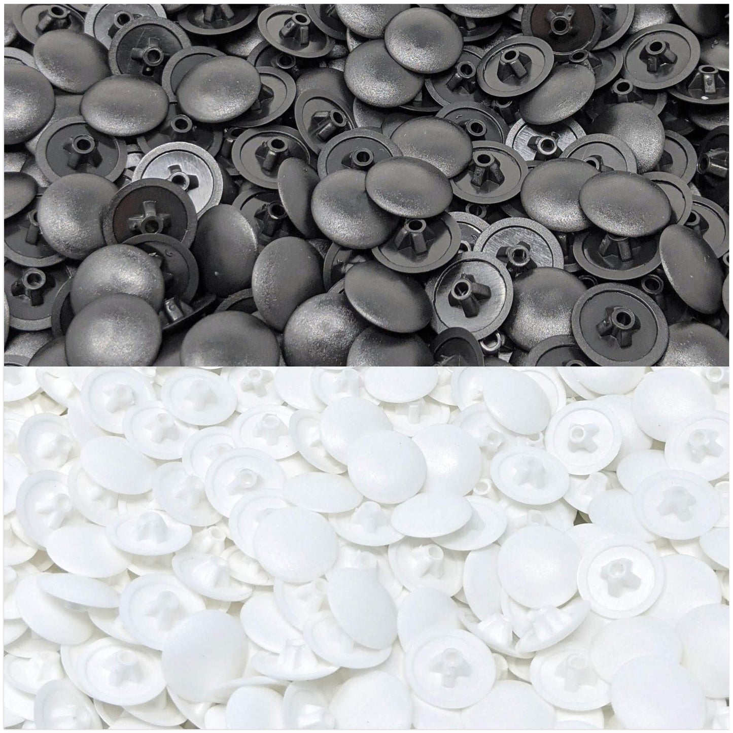 PZ3 Pozi Screw Caps Covers (13mm x 2.4mm) | Made in Germany | Keay Vital Parts