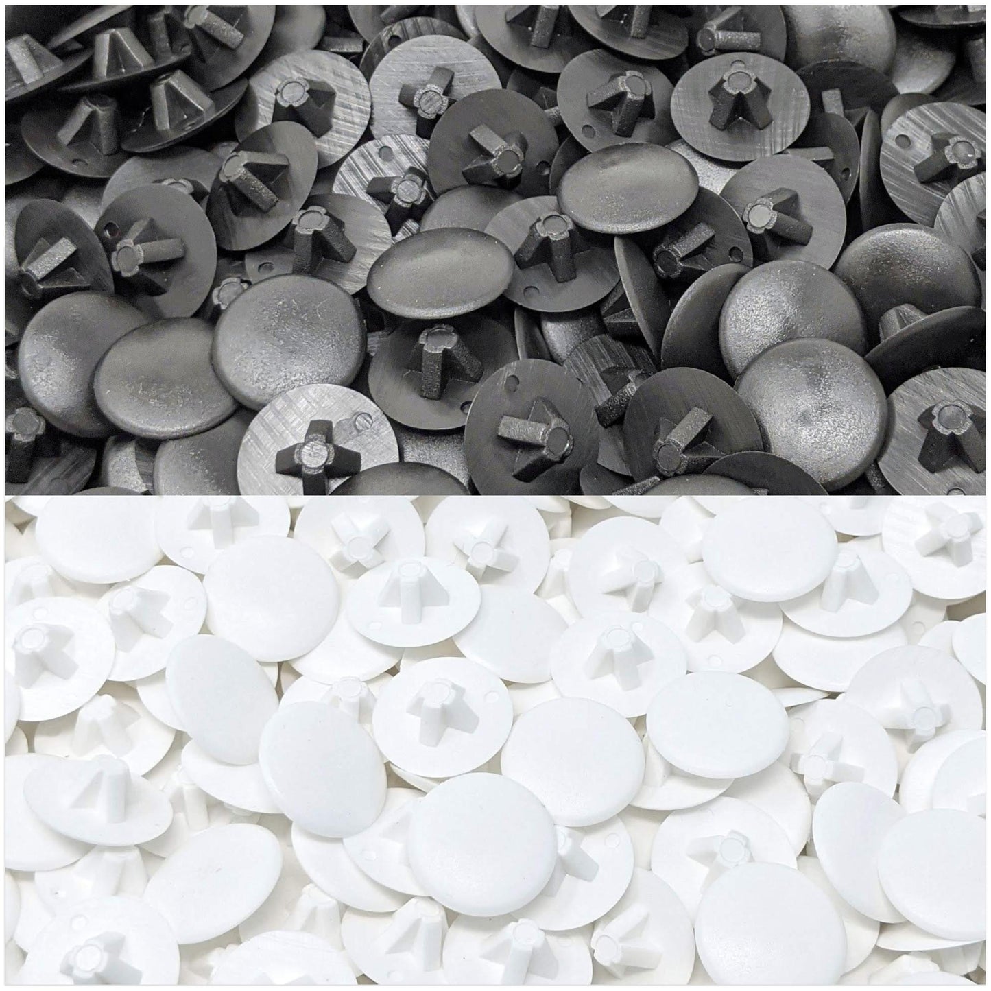PZ5 Pozi Screw Caps Covers (18.2mm x 2.2mm) | Made in Germany | Keay Vital Parts