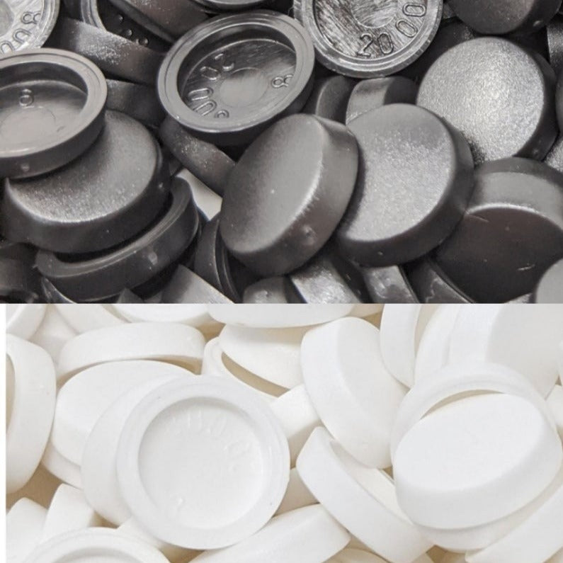 12. Screw Caps (Inner Diameter 11.5mm, Outer Diameter 15mm, Cap height 4mm)