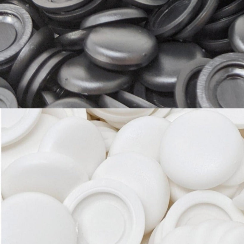 16. Screw Caps (Inner Diameter 12mm, Outer Diameter 17mm, Cap height 3.6mm)