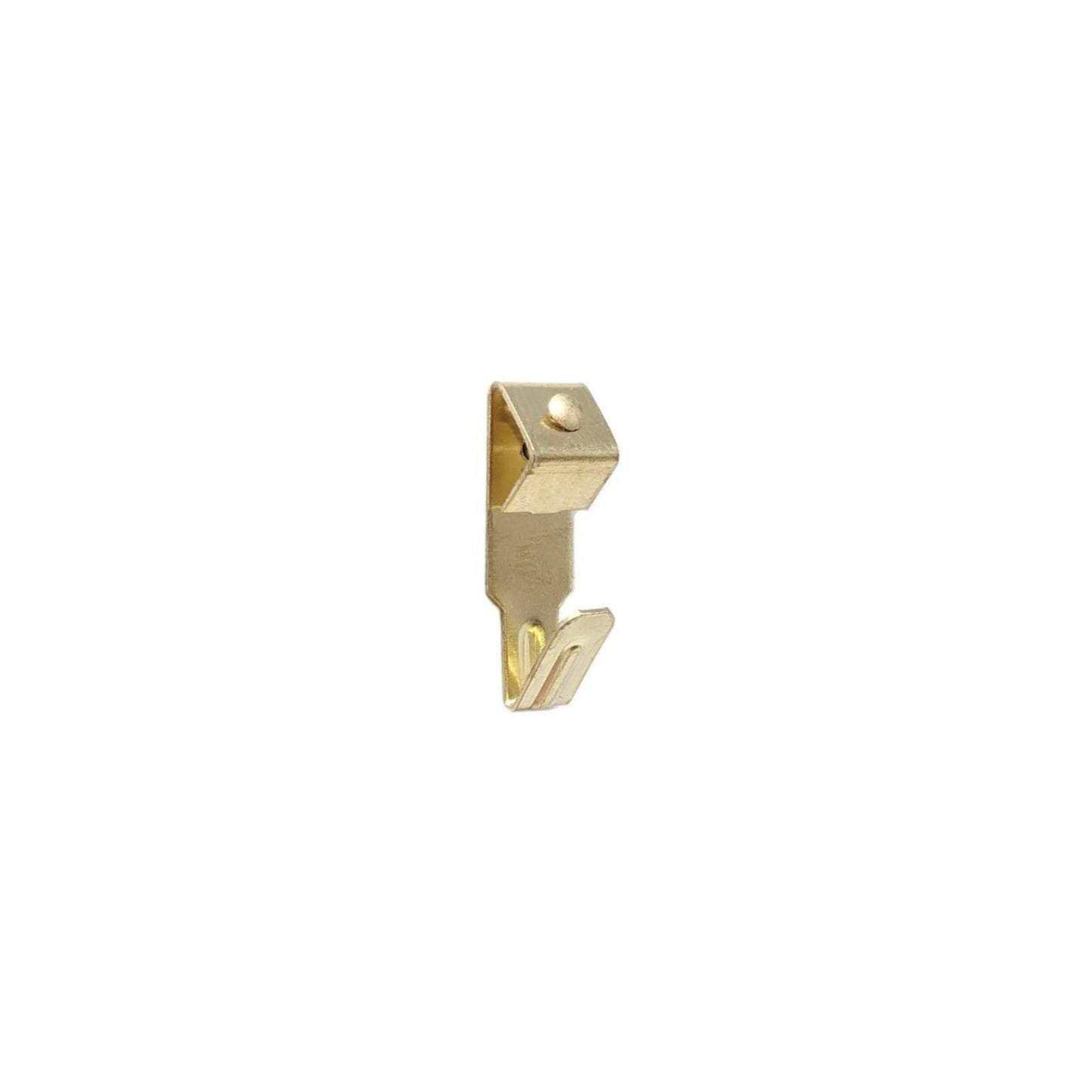 8x25mm Picture Hooks Frame Hangers Brass Plated with Steel Pins - Made in Germany - Keay Vital Parts