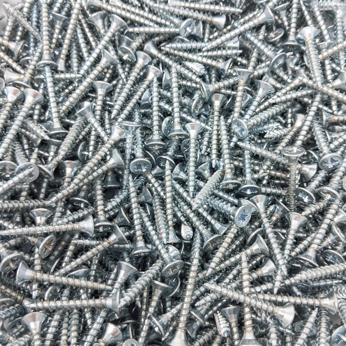 Wood Screws, Pozi Countersunk 3.5mm (No.6) Zinc Plated Steel | Made in Germany | Keay Vital Parts