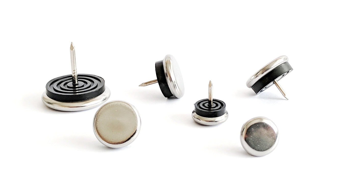 Nail-On Stainless Steel Glides