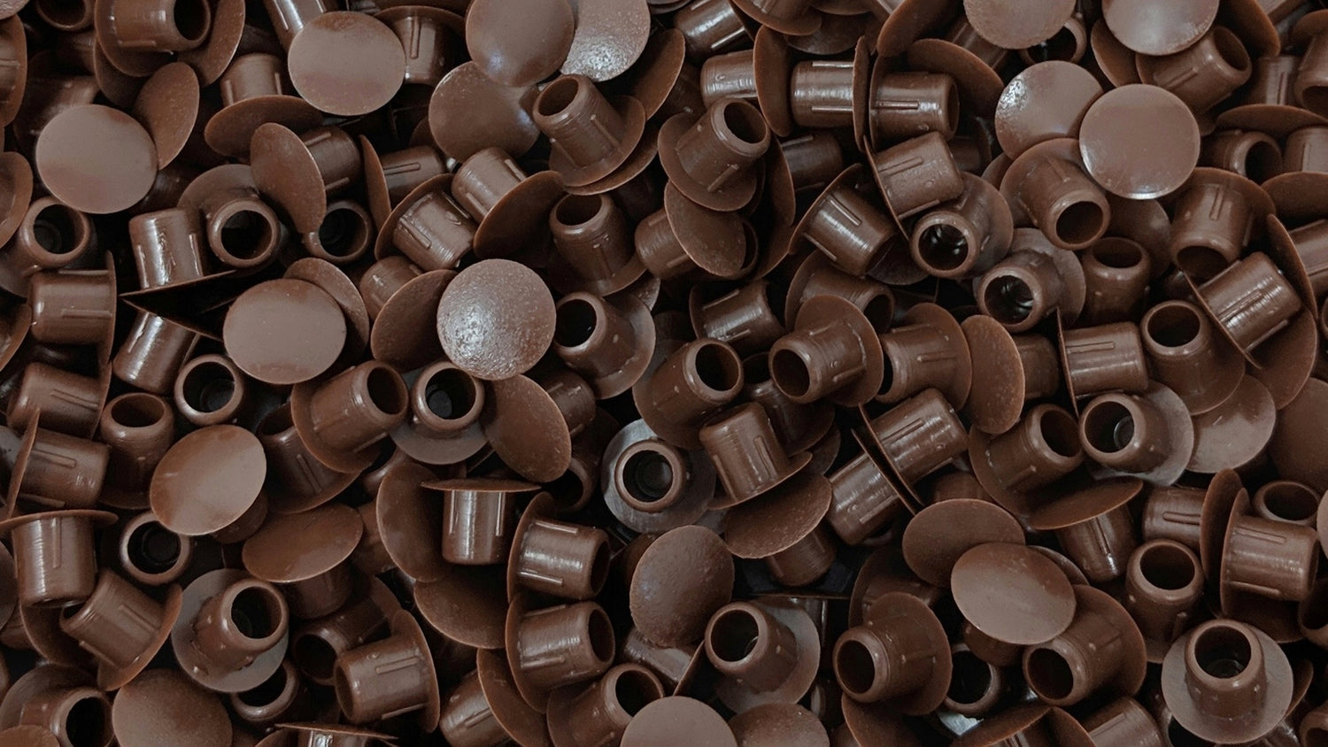 Hole Plugs - M8 Brown