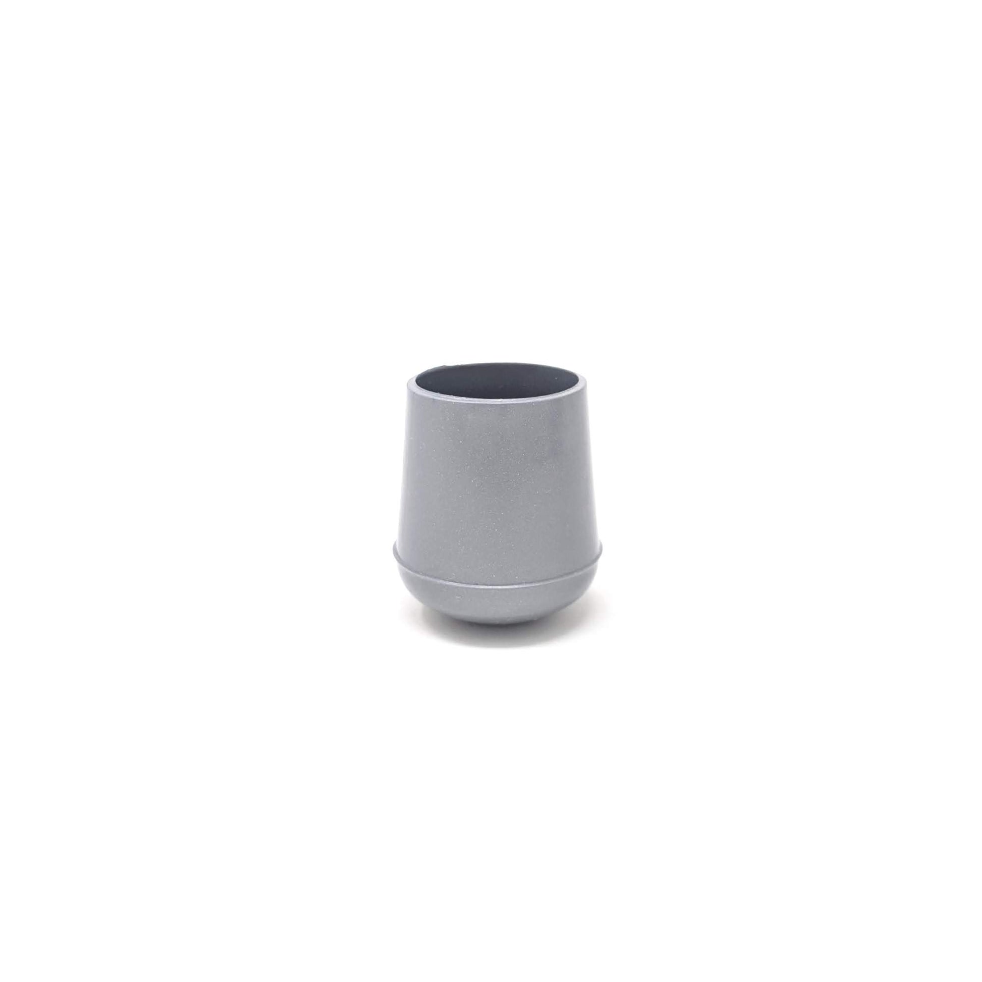 22mm Rubber End Caps with Steel Base (Available in Black, White & Grey) | Made in Germany | Keay Vital Parts - Keay Vital Parts