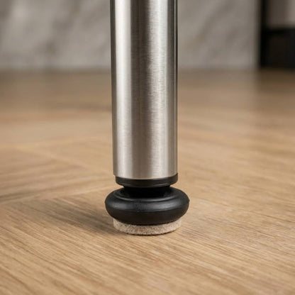 Insert Glides with Felt Base for Round Chair Legs (Angle Adjusting 0-20°) | Made in Germany | Keay Vital Parts - Keay Vital Parts
