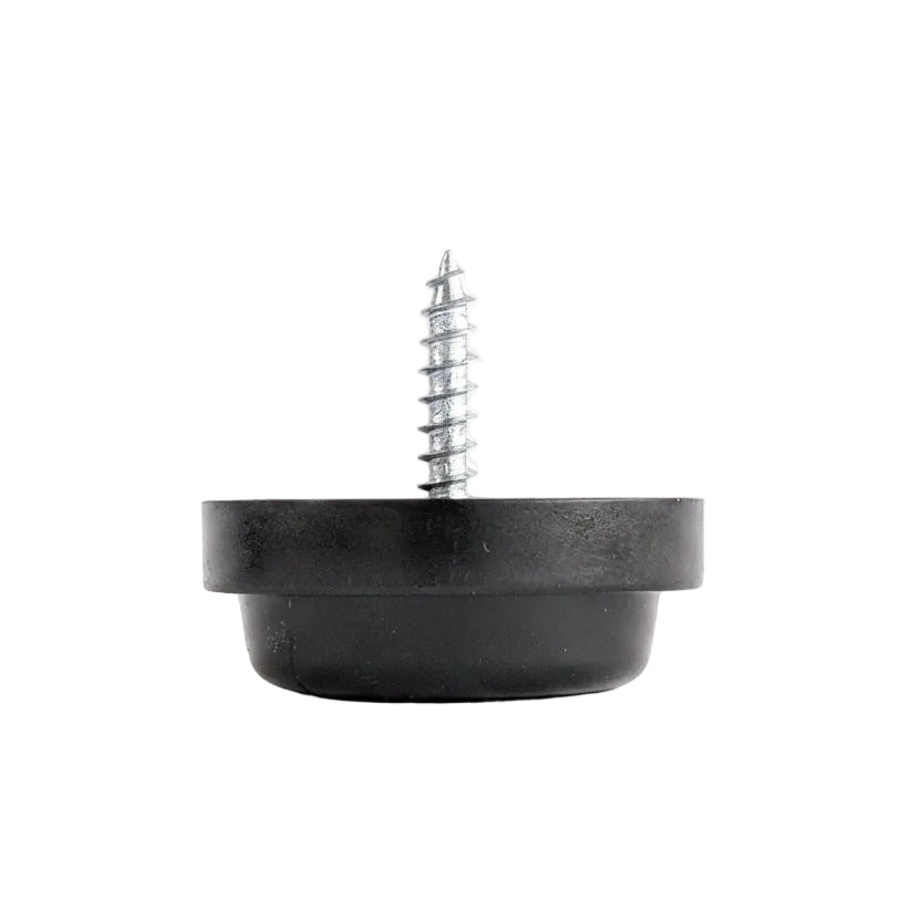 Non-Slip Furniture Feet available in Black, White & Brown in 24mm & 28mm | Made in Germany | Keay Vital Parts - Keay Vital Parts