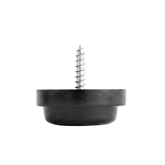 Non-Slip Furniture Feet available in Black, White & Brown in 24mm & 28mm | Made in Germany | Keay Vital Parts
