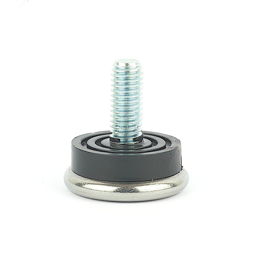 Adjustable Feet with Stainless Steel Base (M6, M8, M10) | Made in Germany | Keay Vital Parts - Keay Vital Parts