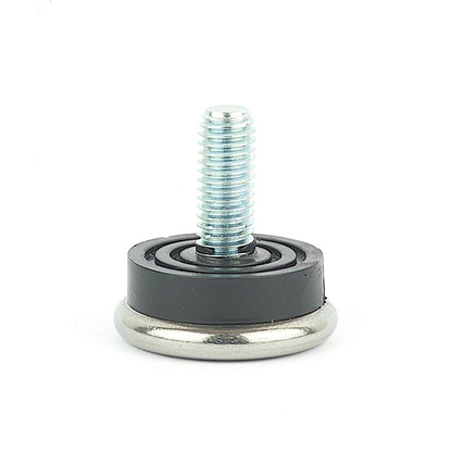 Adjustable Feet with Stainless Steel Base (M6, M8, M10) | Made in Germany | Keay Vital Parts - Keay Vital Parts