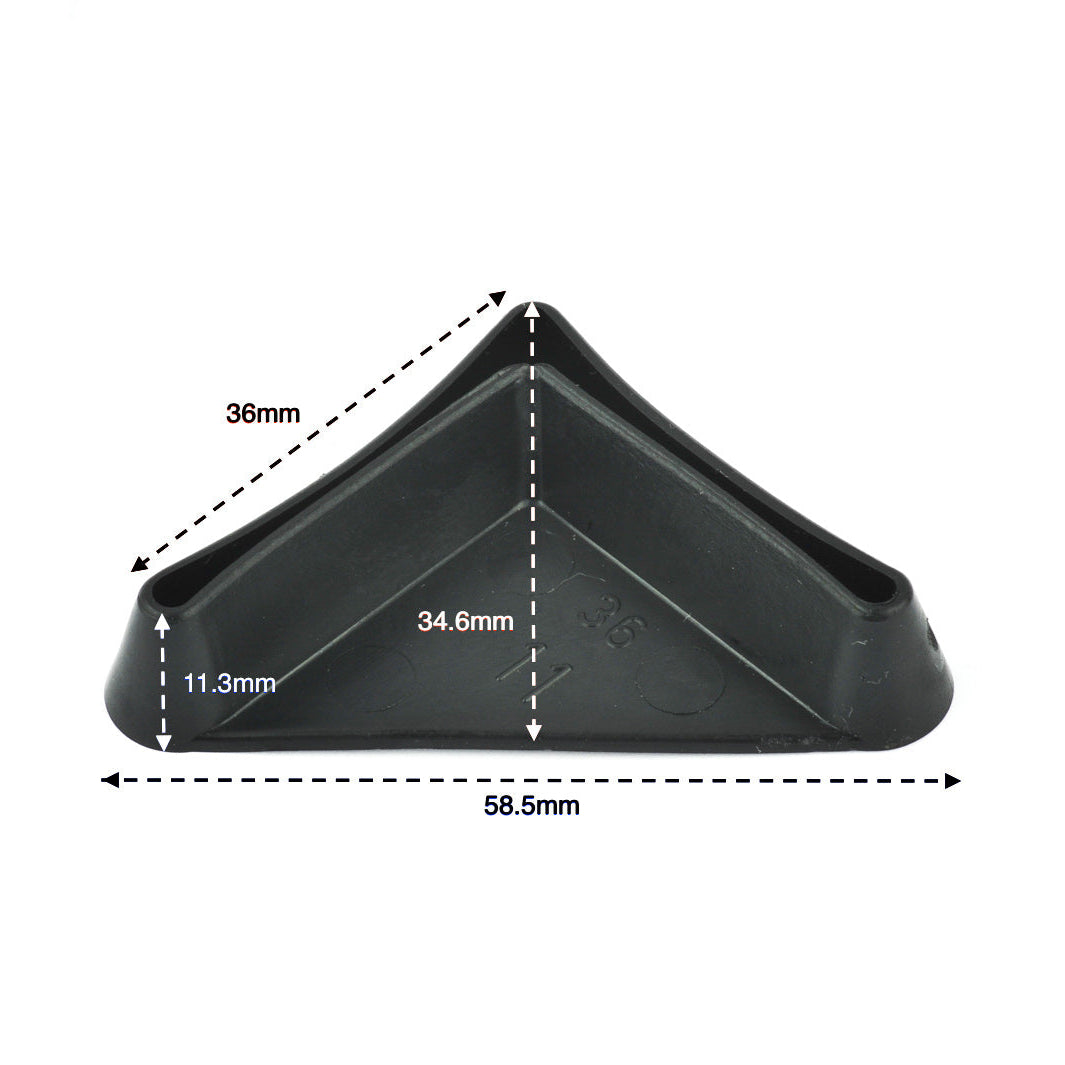 Angle Iron End Caps (L-Shaped Caps External Fitting) | Made in Germany | Keay Vital Parts - Keay Vital Parts