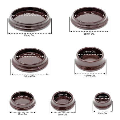 Furniture Leg Cups | Premium Carpet Protectors | Made in Germany | Keay Vital Parts