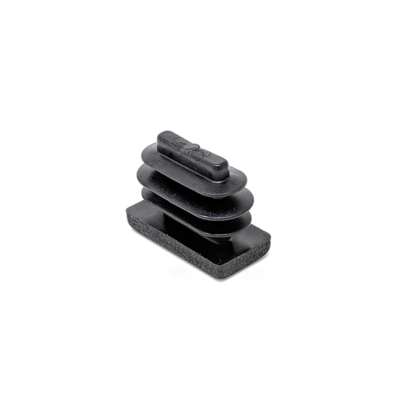 20x10mm Rectangular Tube Inserts (Available in Black, White & Grey) | Made in Germany | Keay Vital Parts - Keay Vital Parts