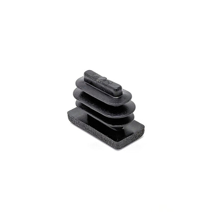 20x10mm Rectangular Tube Inserts (Available in Black, White & Grey) | Made in Germany | Keay Vital Parts - Keay Vital Parts