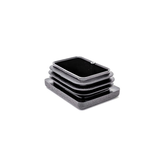 Rectangular Tube Inserts 40mm x 30mm Black | Made in Germany | Keay Vital Parts