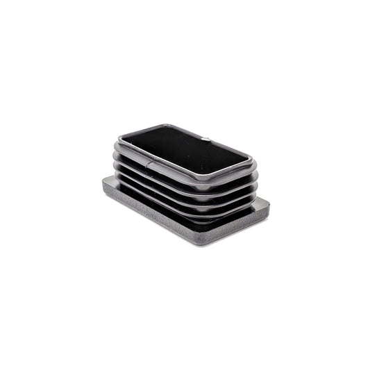 Rectangular Tube Inserts 50mm x 30mm Black | Made in Germany | Keay Vital Parts