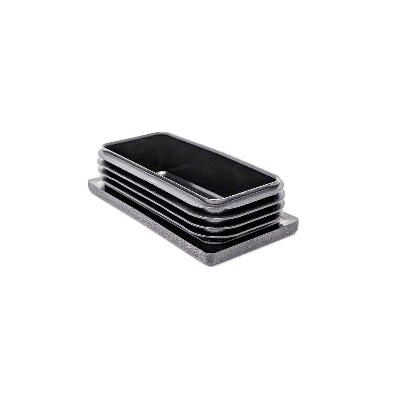 Rectangular Tube Inserts 80mm x 40mm Black | Made in Germany | Keay Vital Parts