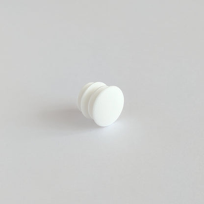 13mm Low Domed Round Tube Inserts (Available in Black or White) | Made in Germany | Keay Vital Parts