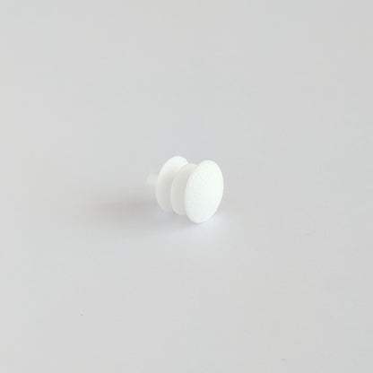 10mm Low Domed Round Tube Inserts (Available in Black or White) | Made in Germany | Keay Vital Parts