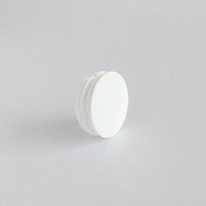 32mm Low Domed Round Tube Inserts (Available in Black or White) | Made in Germany | Keay Vital Parts