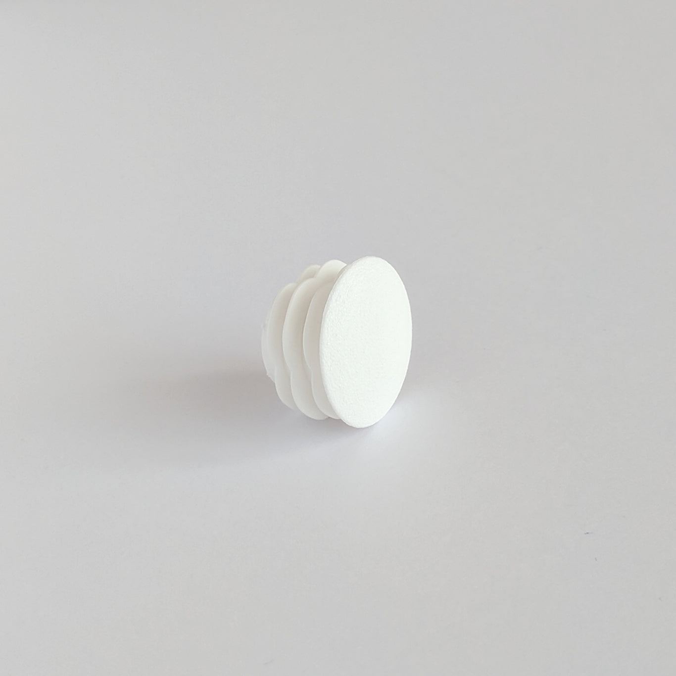 22mm Low Domed Round Tube Inserts (Available in Black or White) | Made in Germany | Keay Vital Parts