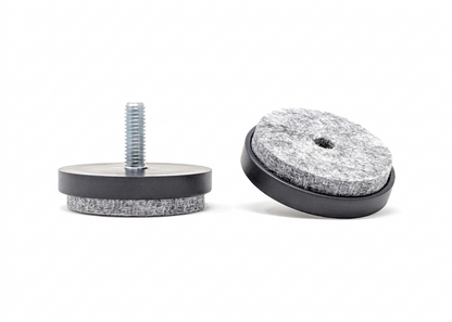 Felt Furniture Pads, Screw-On Floor Protector Glides (Available in 20mm, 24mm, 28mm, 40mm) | Made in Germany | Keay Vital Parts