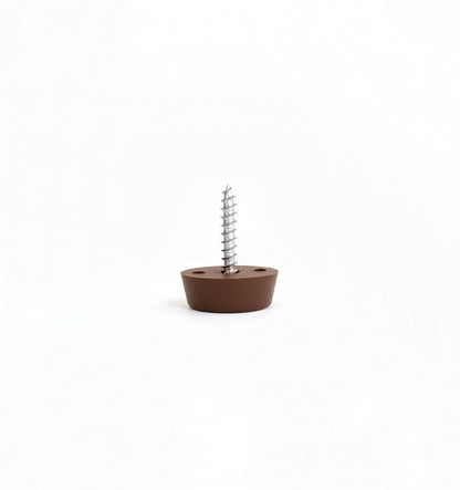 Screw-On Furniture Glides (Available in Black, White & Brown) Made in Germany | Keay Vital Parts