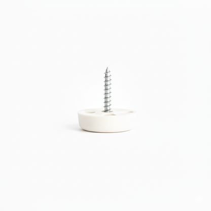 Screw-On Furniture Glides (Available in Black, White & Brown) Made in Germany | Keay Vital Parts