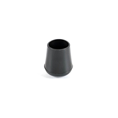 19mm Black Rubber Ferrules with Steel Base Insert - Made in Germany - Keay Vital Parts